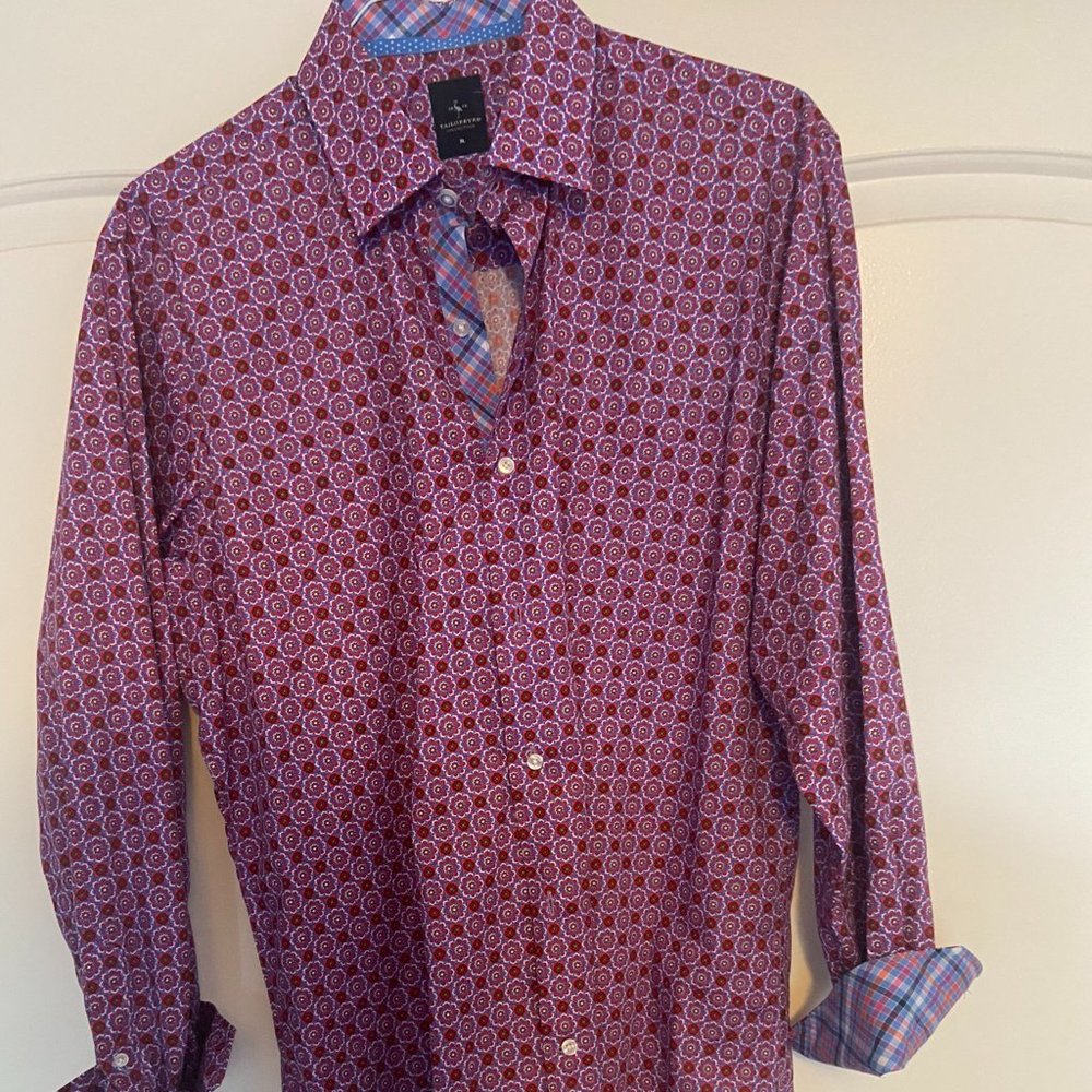 Men's Dress Button Down Shirt - Size XL
